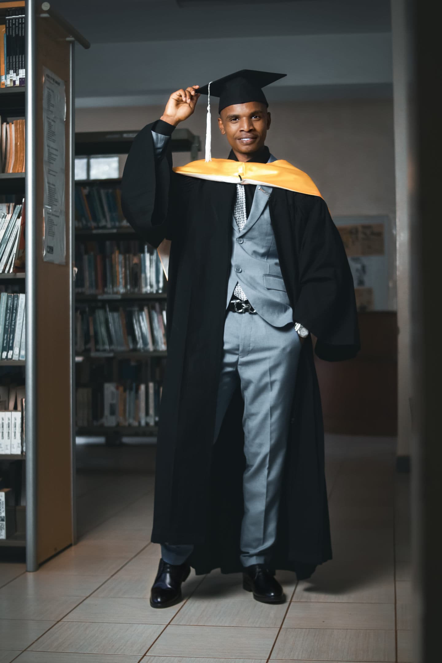 Elkana Maina Graduation Milestone Portrait